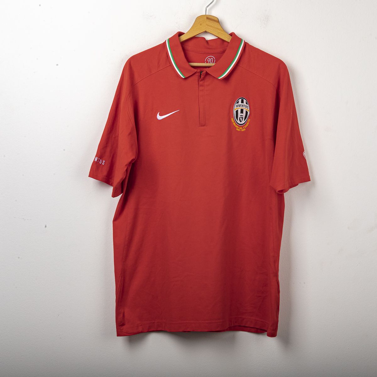 Polo rossa rappresentanza Juventus Nike 2005/2006