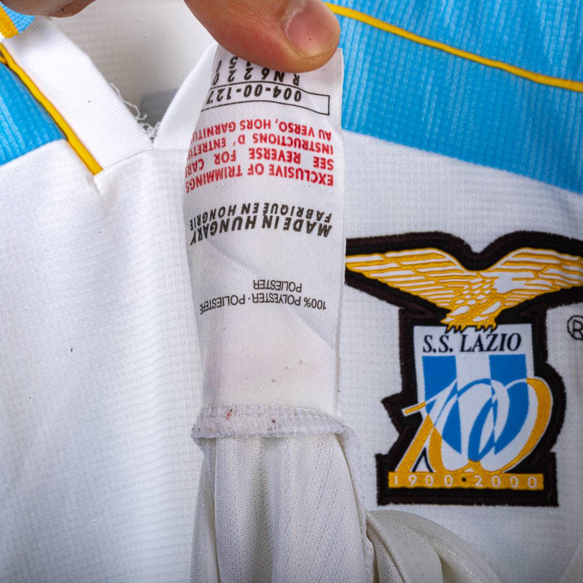 Maglia Centenario Lazio Puma Ravanelli 33 2000/2001