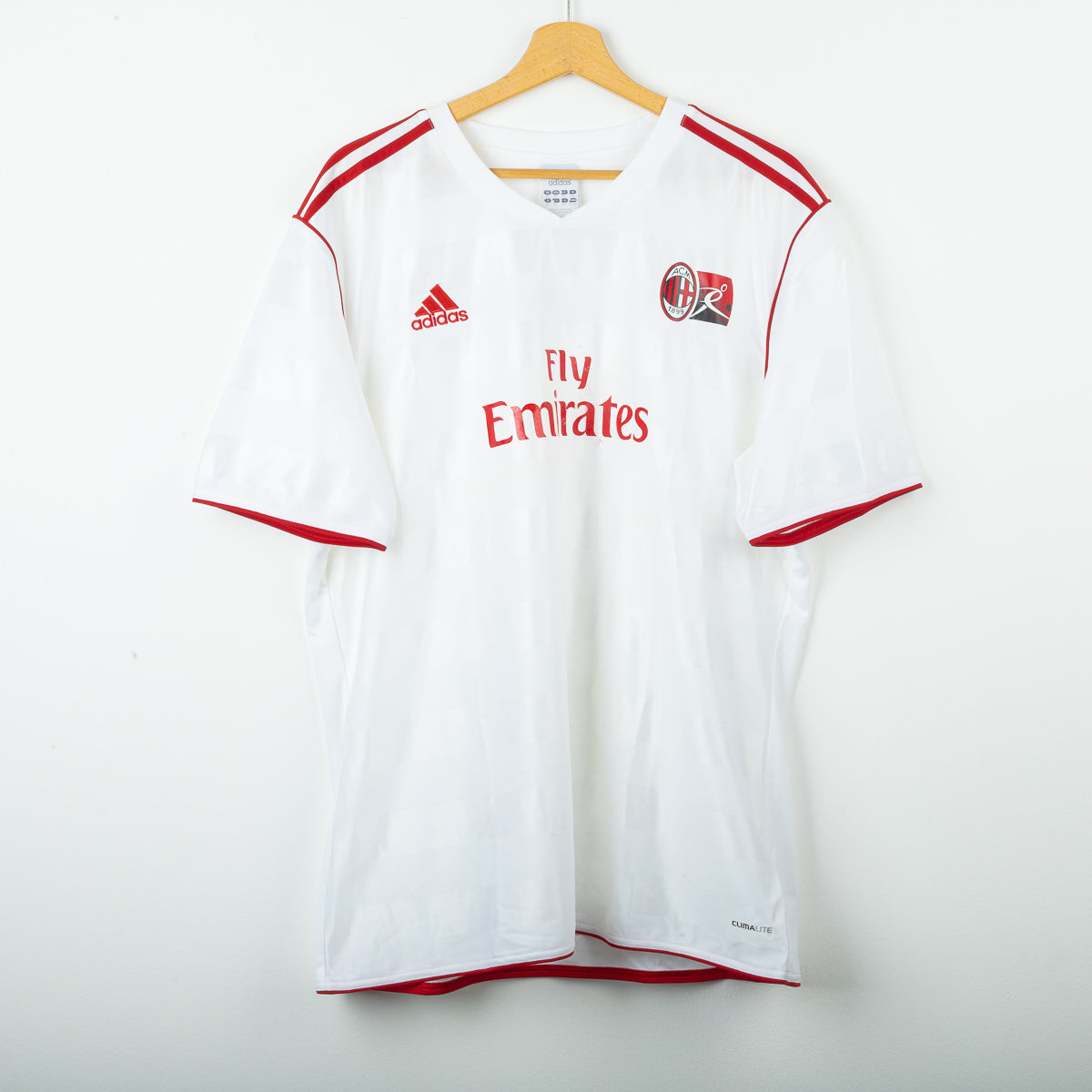 T-shirt Bianca Milan Adidas Academy 2013/2014