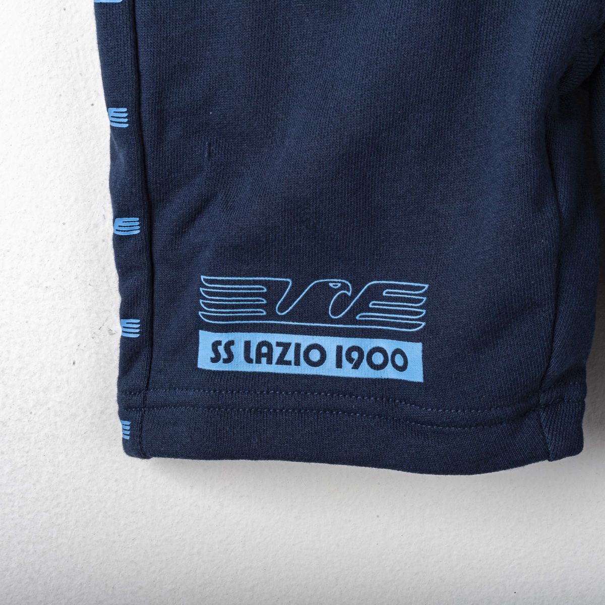 Bermuda felpato Lazio blu navy bambino 2019/2020