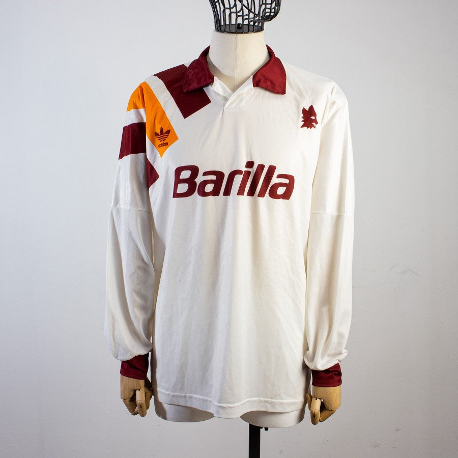 MAGLIA AWAY ROMA N3 ML 1993/1994 by ADIDAS - Le 7 sorelle