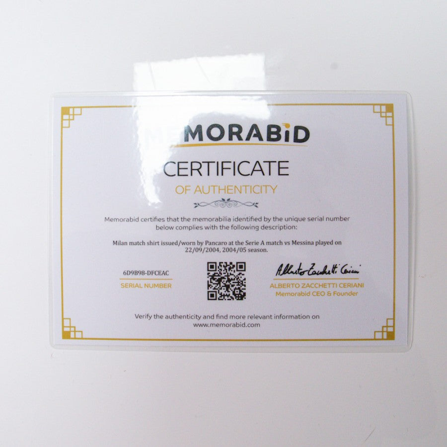 maglia home Adidas milan Pancaro 26 2005/2006 by ADIDAS - Home (17)