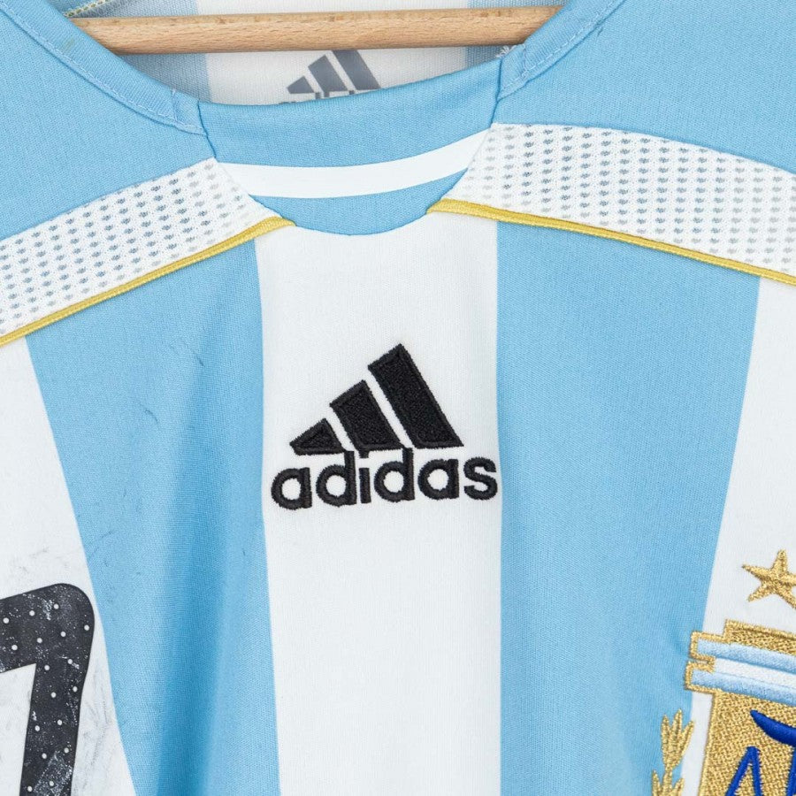 maglia home argentina adidas 7 2008 autografata Lavezzi by ADIDAS - Home (10)