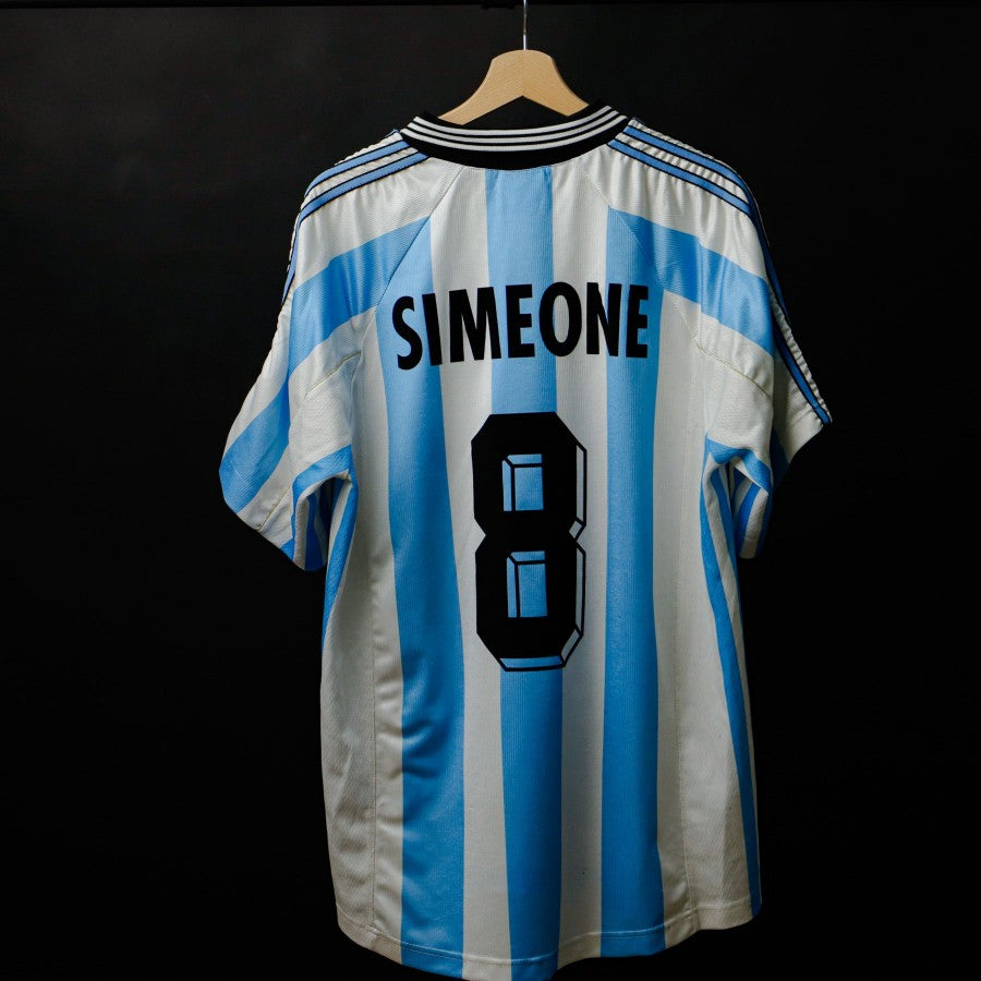 maglia home argentina adidas simeone 8 1998 by ADIDAS - Home