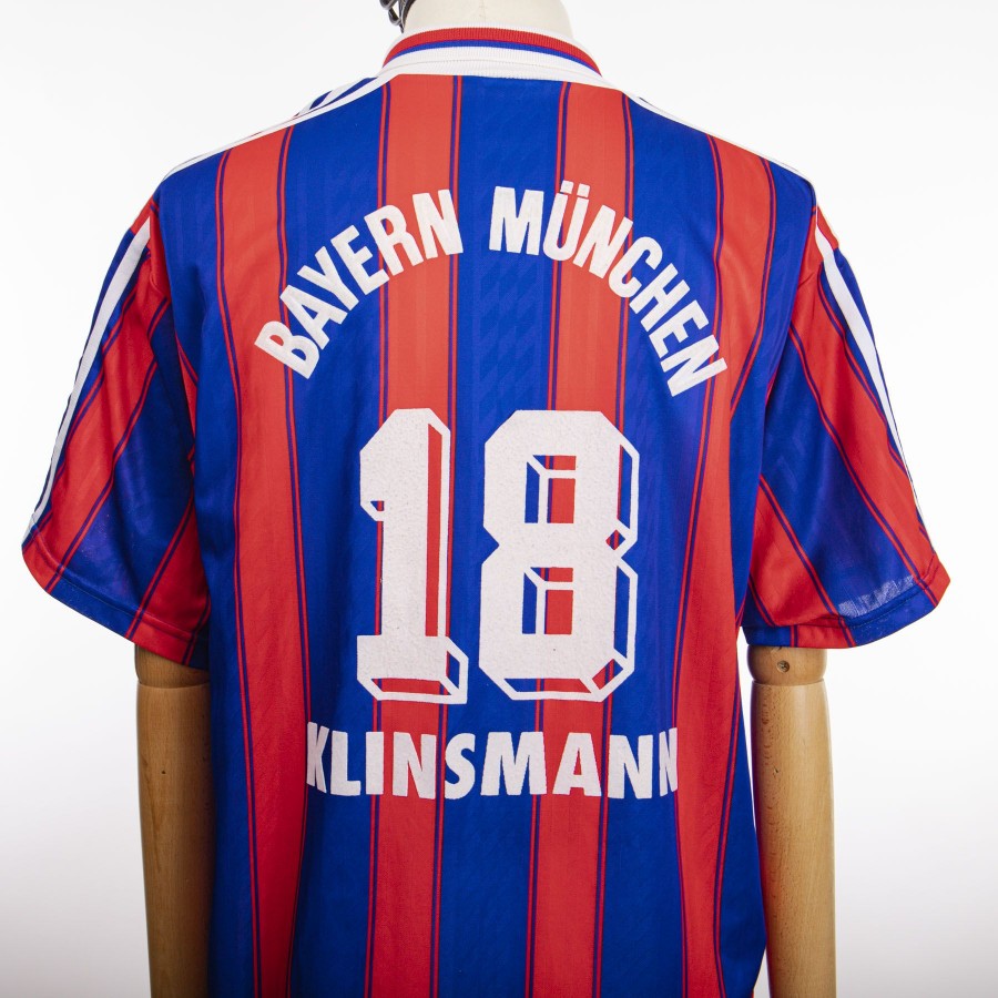 maglia home bayern monaco klinsmann 18 1995/1996 by ADIDAS - Home (8)
