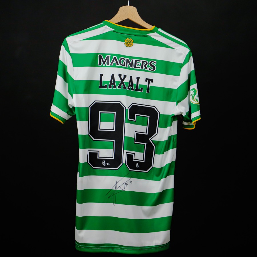 maglia home celtic adidas laxalt 93 2020/2021 autografata by ADIDAS - Home
