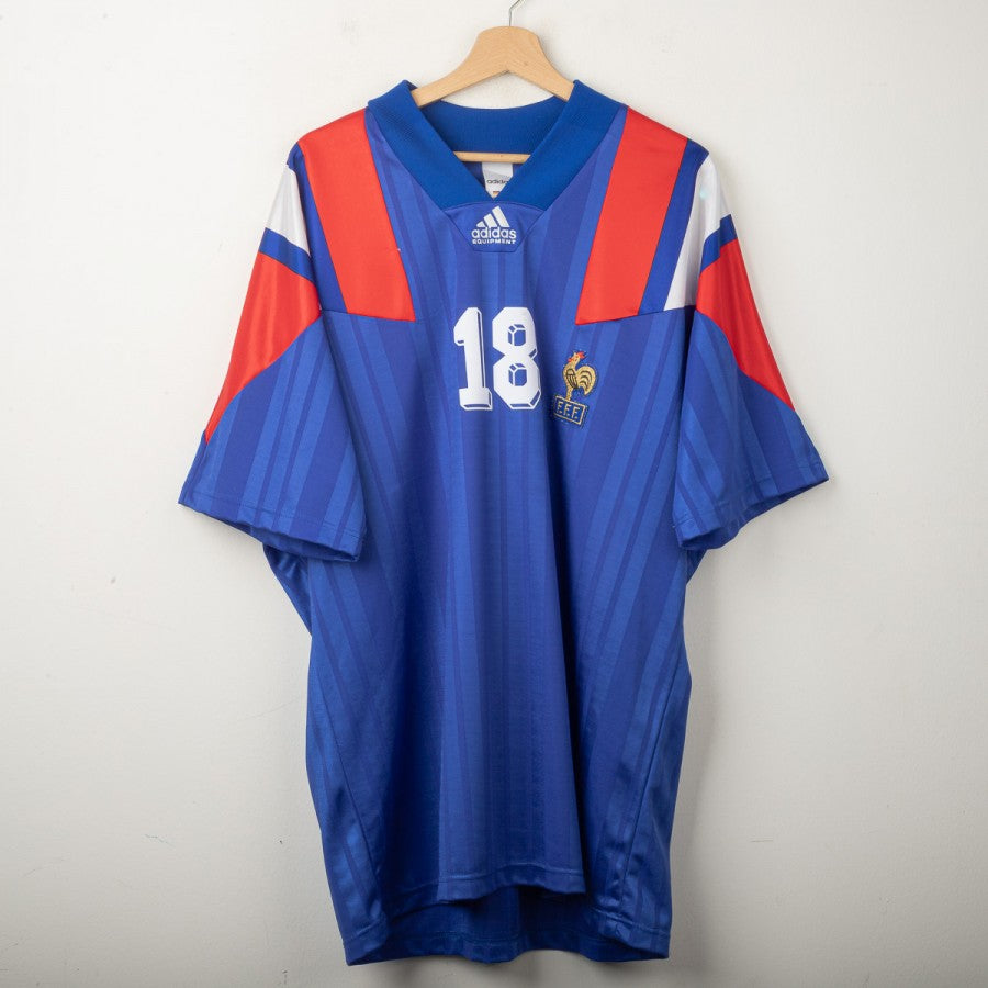 Maglia Home Francia Adidas Cantona 18 1992 by ADIDAS - Home (2)