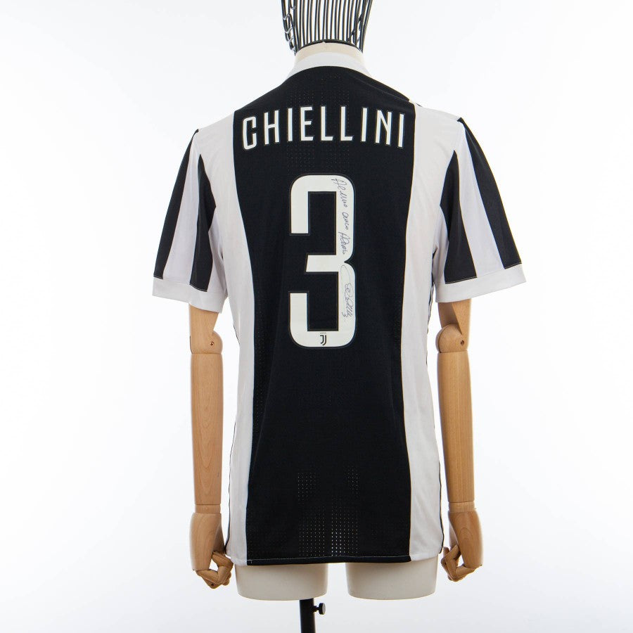 maglia home juventus adidas chiellini 3 2017/2018 autografata by ADIDAS - Home