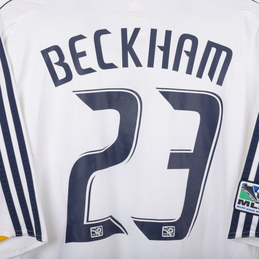 Maglia Home Los Angeles Galaxy Beckham 23 2008/2009 by ADIDAS - Home (5)