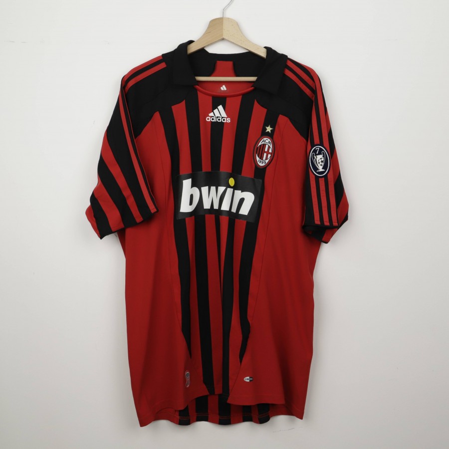 Maglia Home Milan Adidas Gattuso 8 2007/2008 Autografata by ADIDAS - Home (2)