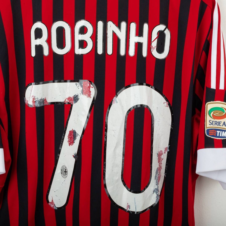 Maglia Home Milan Adidas Robinho 70 2011/2012 by ADIDAS - Home (5)