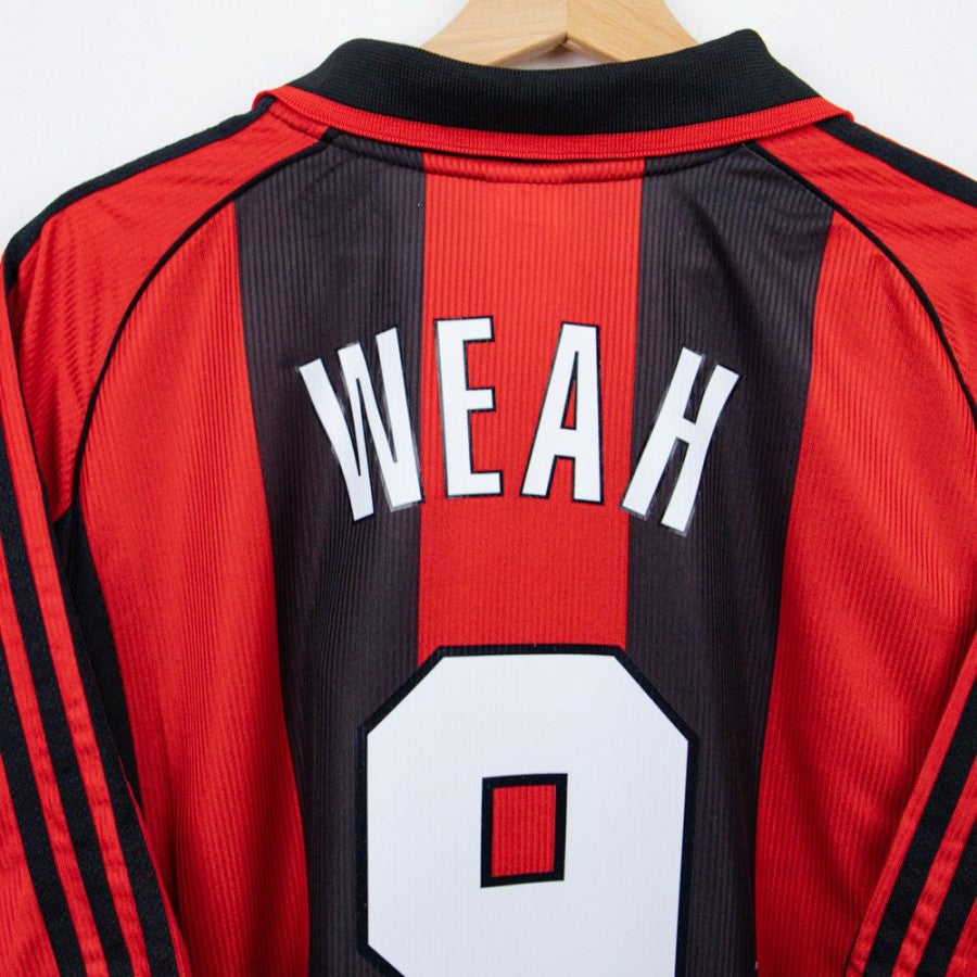 maglia home milan adidas Weah 9 1998/1999 by ADIDAS - Home (4)