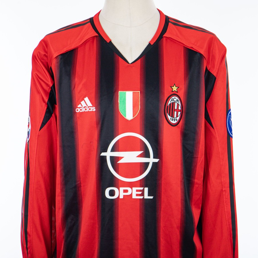 maglia home milan maldini 3 ml 2004/2005 by ADIDAS - Home (10)