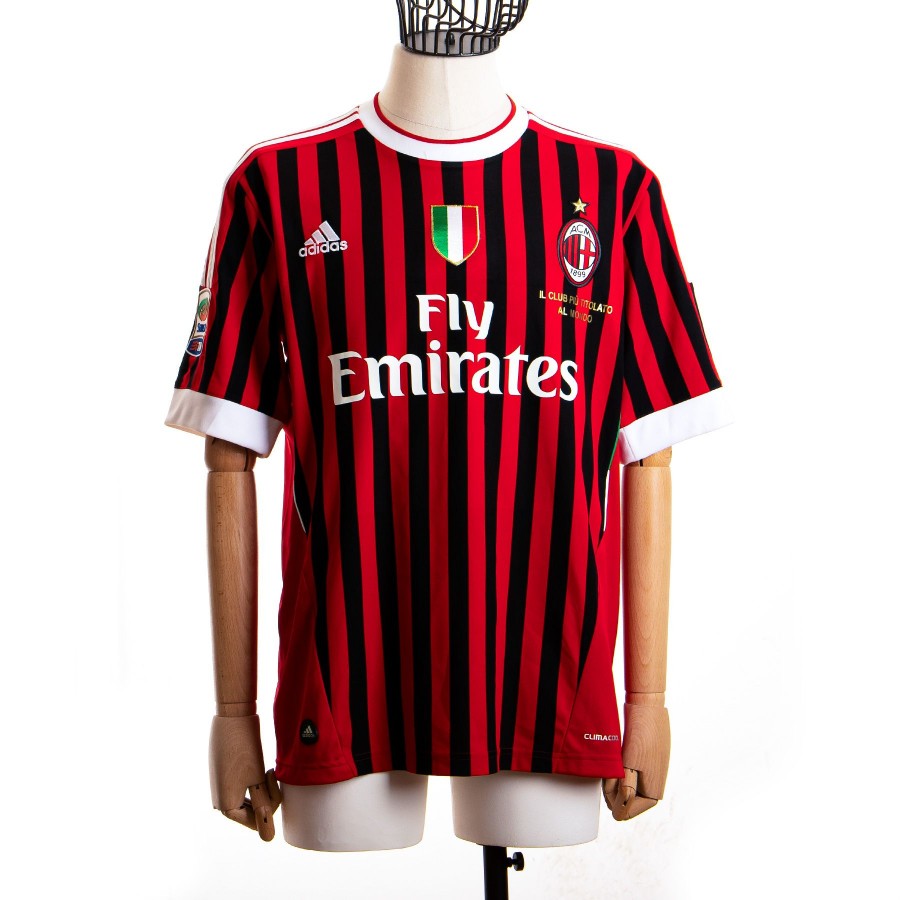 maglia home milan thiago silva 33 2011/2012 by ADIDAS - Home (2)
