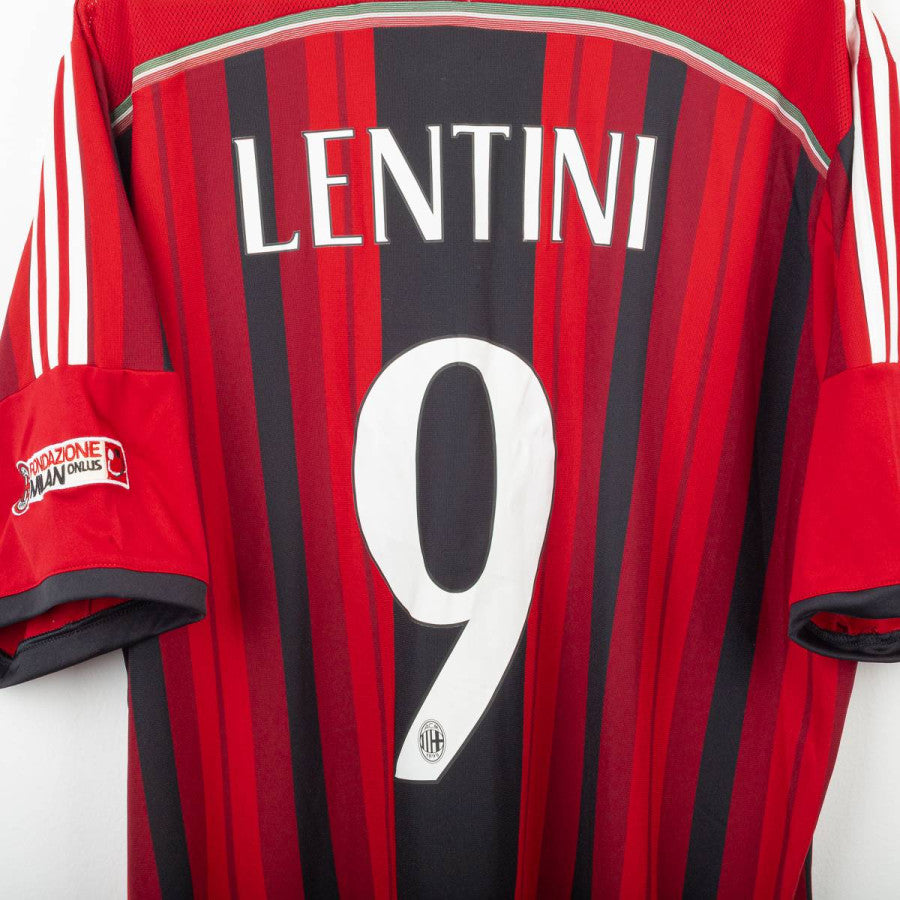 maglia home milan vecchie glorie lentini 9 2014/2015 by ADIDAS (5)