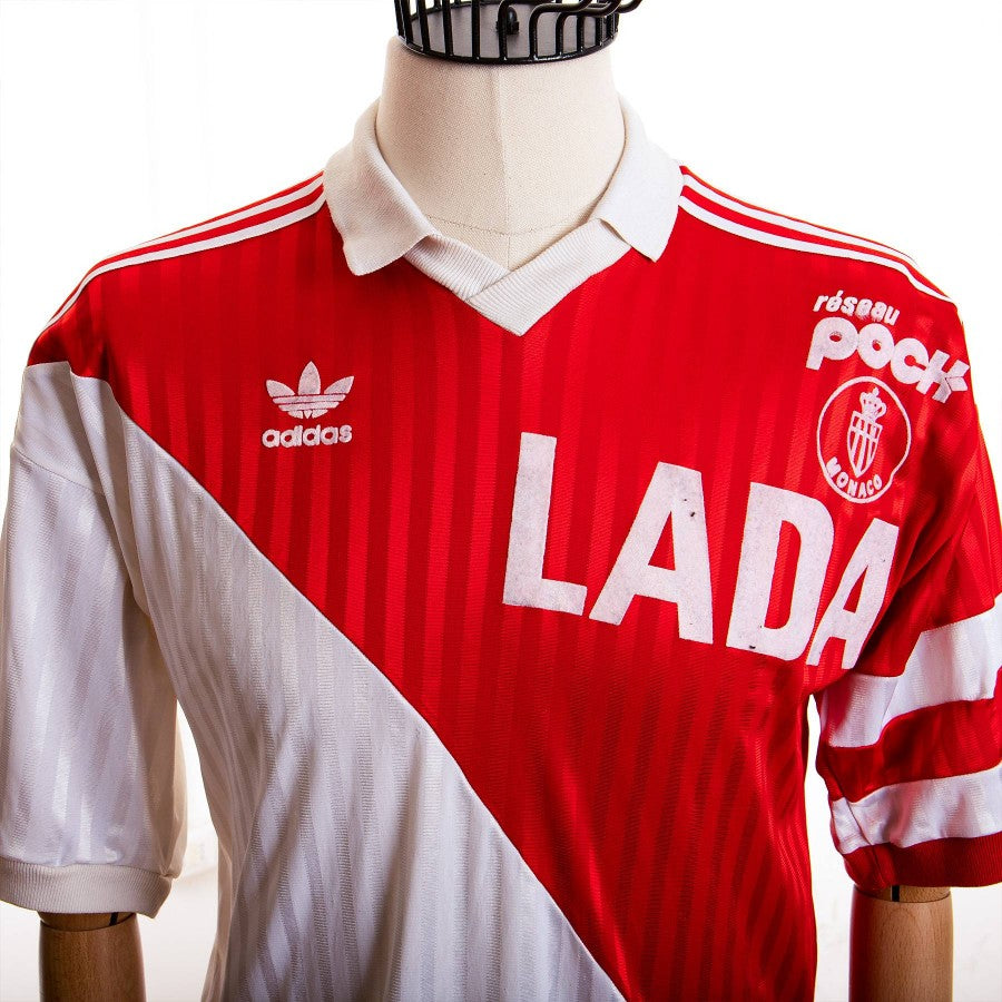 maglia home monaco adidas 1990/1991 by ADIDAS - Home (7)