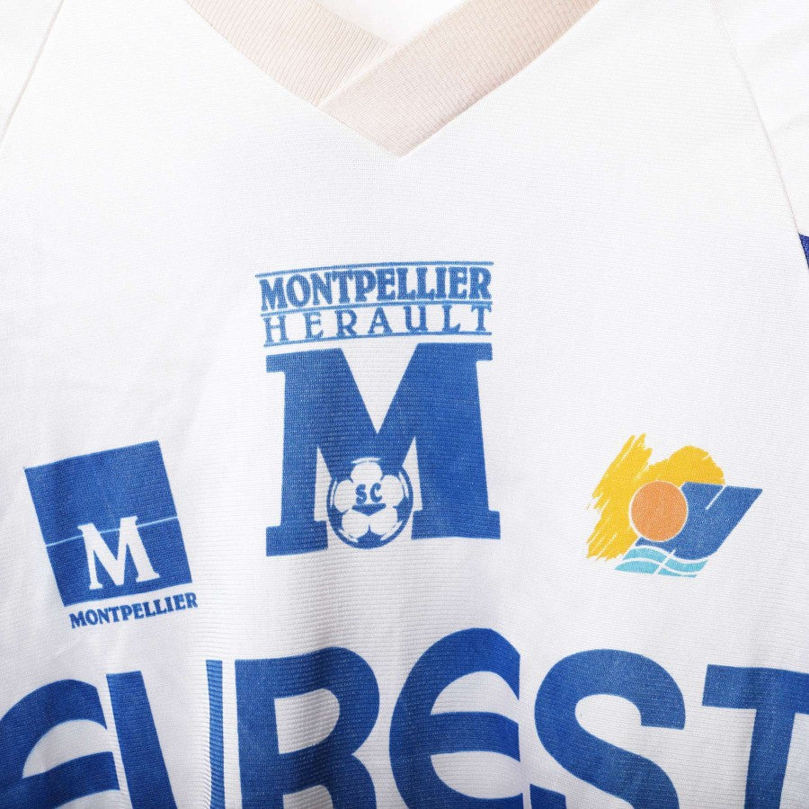 maglia home montpellier 1991/1992 amichevole Napoli by ADIDAS - Home (5)