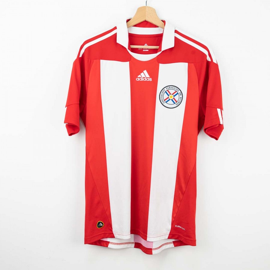 maglia home paraguay Adidas Valdez 18 2010/2011 by ADIDAS - Home (2)
