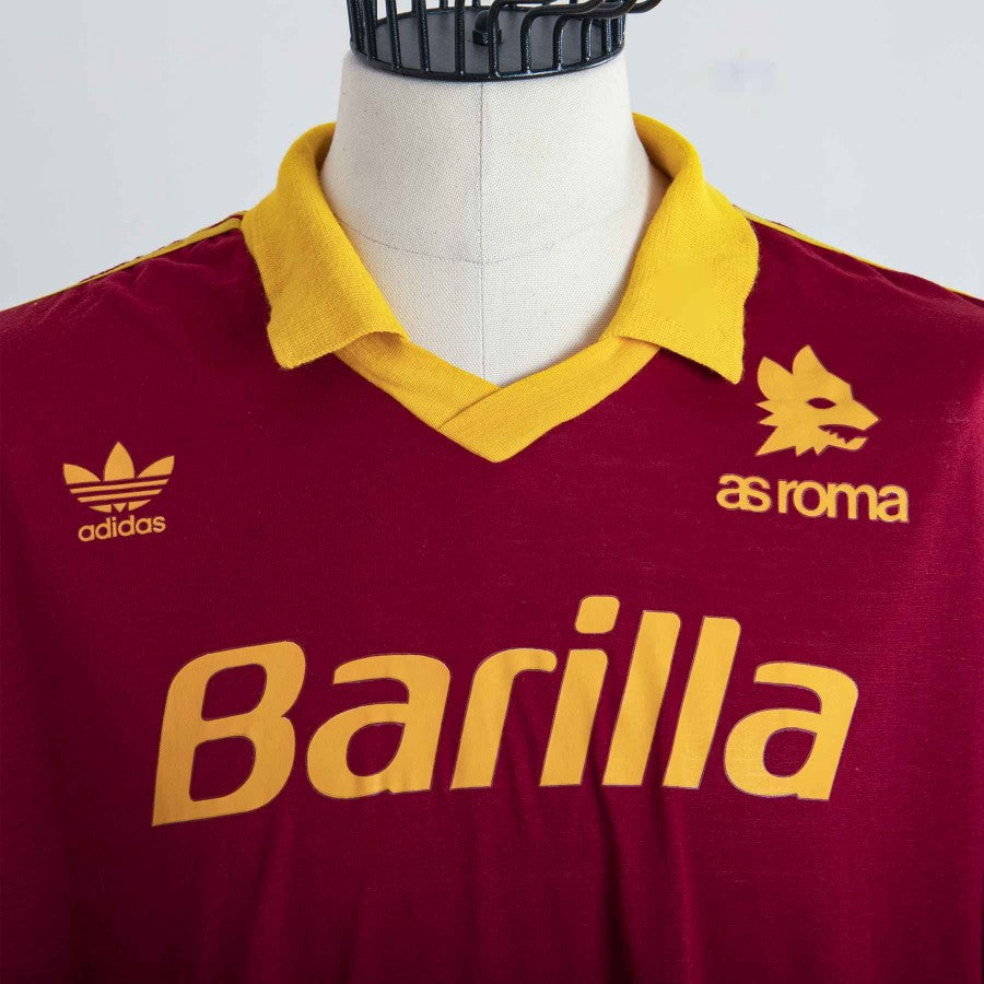 MAGLIA HOME ROMA N15 PRIMAVERA 1991/1992 by ADIDAS - Home (3)