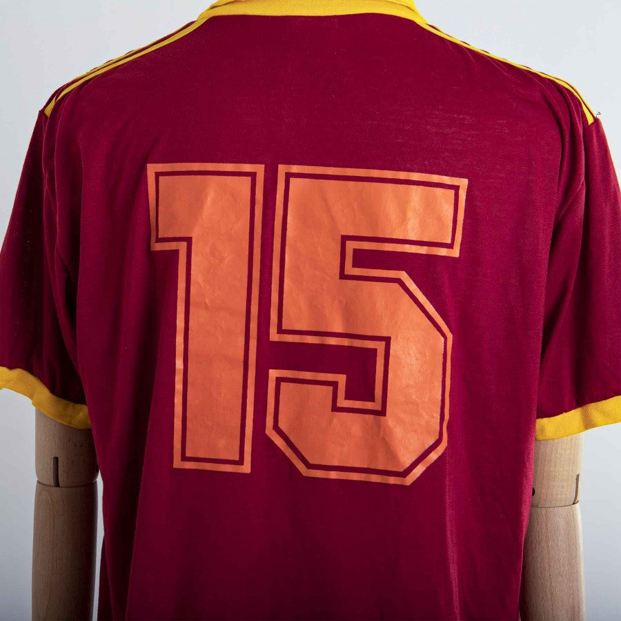 MAGLIA HOME ROMA N15 PRIMAVERA 1991/1992 by ADIDAS - Home (5)