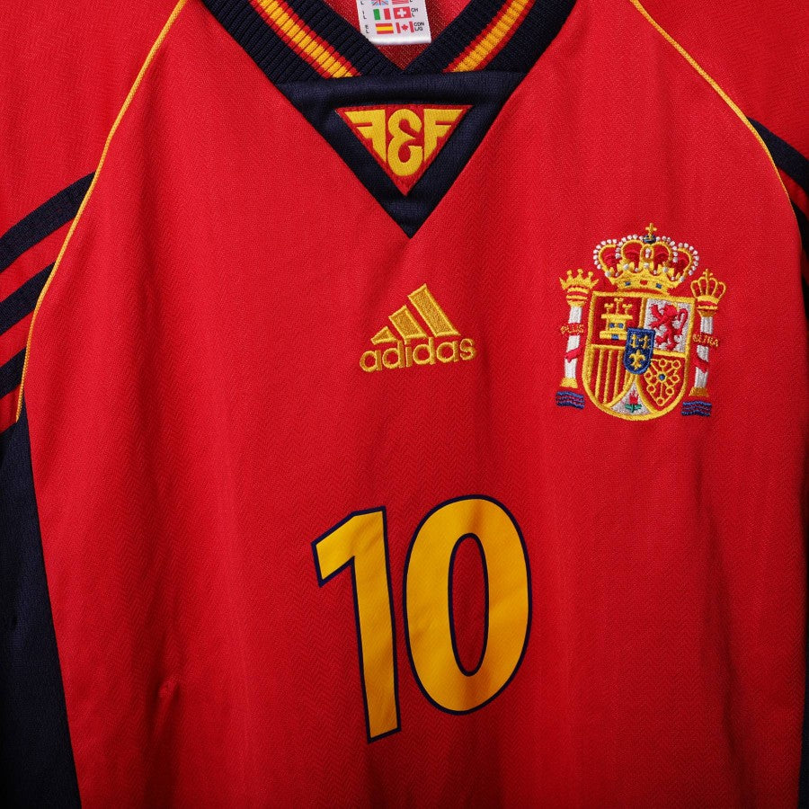 maglia home spagna raul 10 1998/1999 by ADIDAS - Home (6)