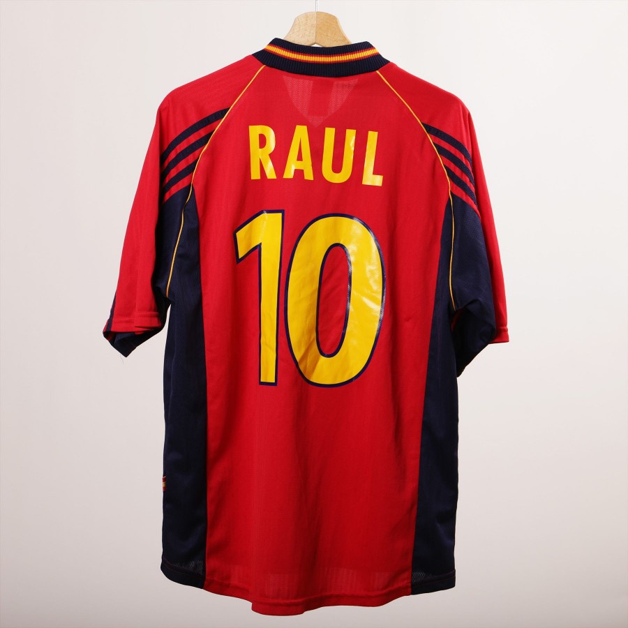 maglia home spagna raul 10 1998/1999 by ADIDAS - Home
