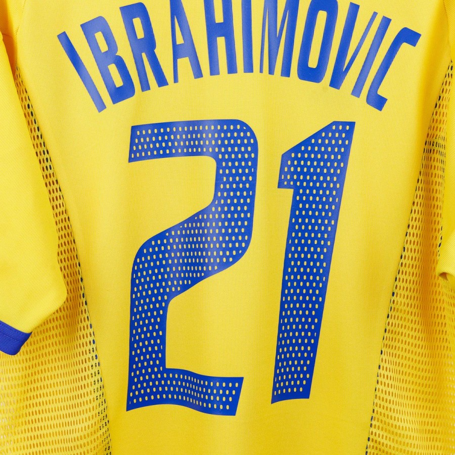 Maglia Home Svezia Adidas Ibrahimovic 21 2002 by ADIDAS - Home (5)