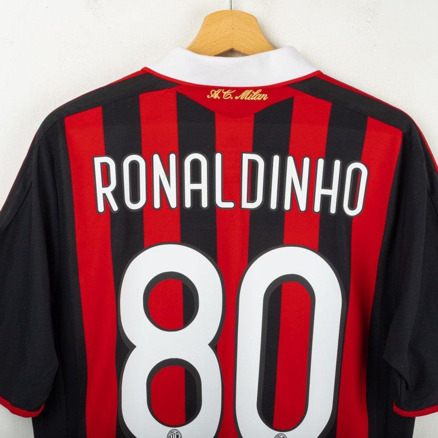 Maglia Milan Home Adidas Ronaldinho 80 2009/2010 by ADIDAS - Home (4)