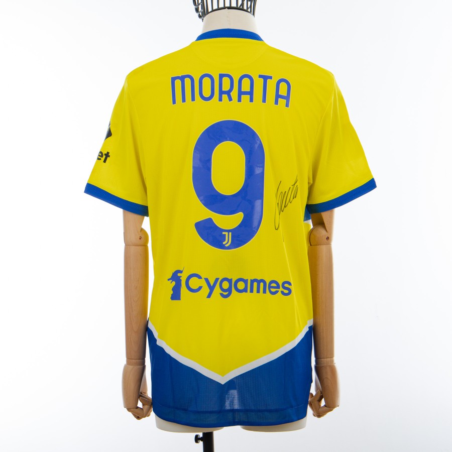 maglia third juventus adidas morata 9 2021/2022 autografata by ADIDAS - Home