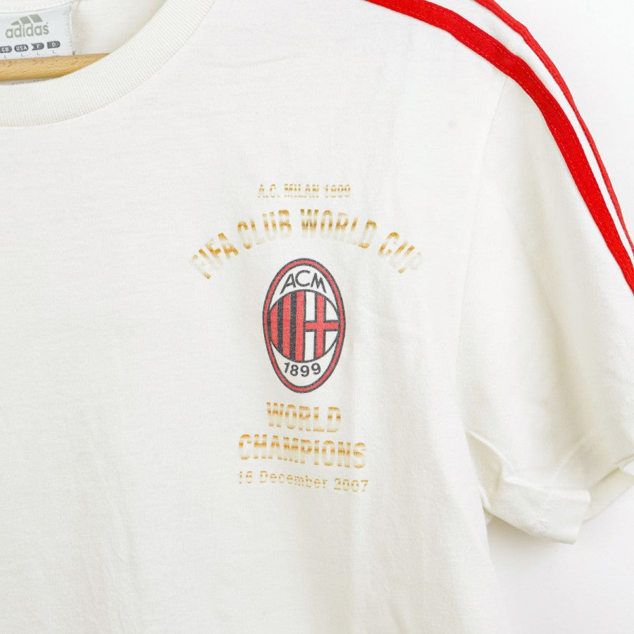T-shirt celebrativa Milan Adidas 2007/2008 by ADIDAS - Maglie vintage scontate del 30% (9)