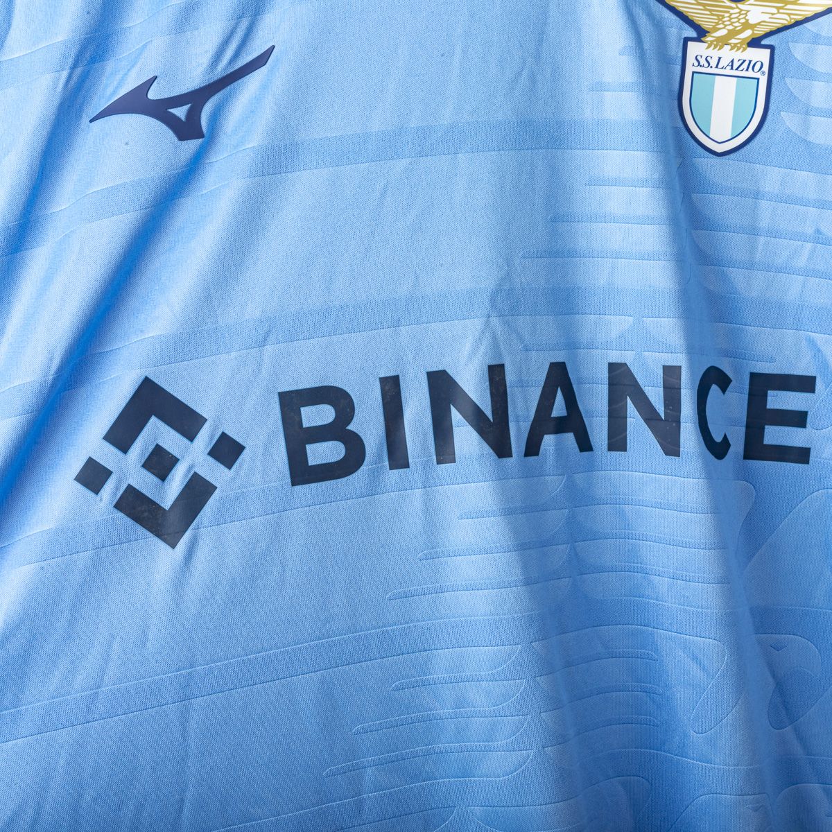 Maglia Home lazio Mizuno Binance 2022/2023
