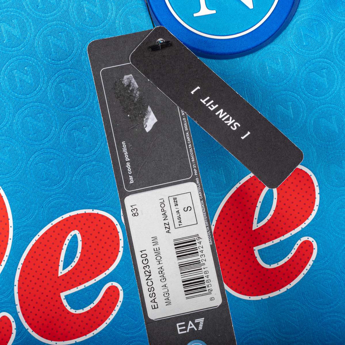 Maglia Home Ssc Napoli Ea7 Di Lorenzo 22 2022/2023