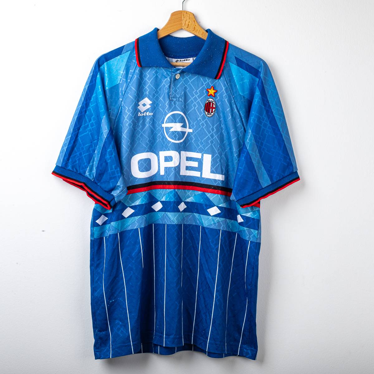 Maglia Fourth Milan Lotto Simone 23 1995/1996