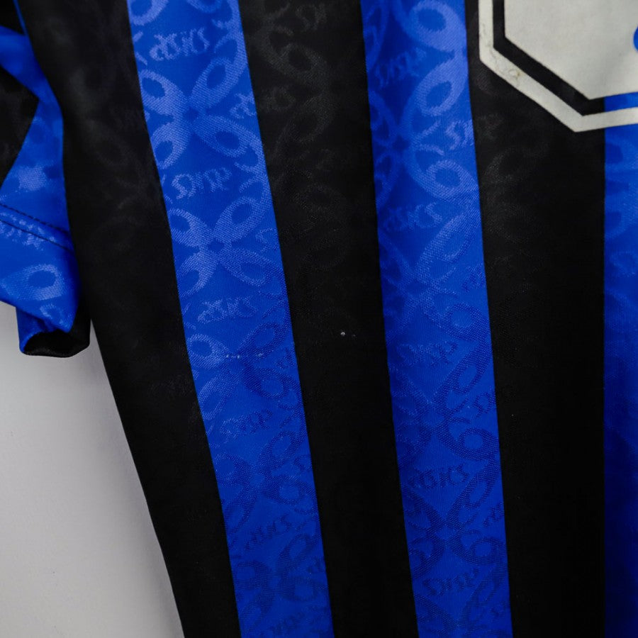 Maglia Home Atalanta Asics Fortunato 5 1995/1996 by ASICS - Home (11)