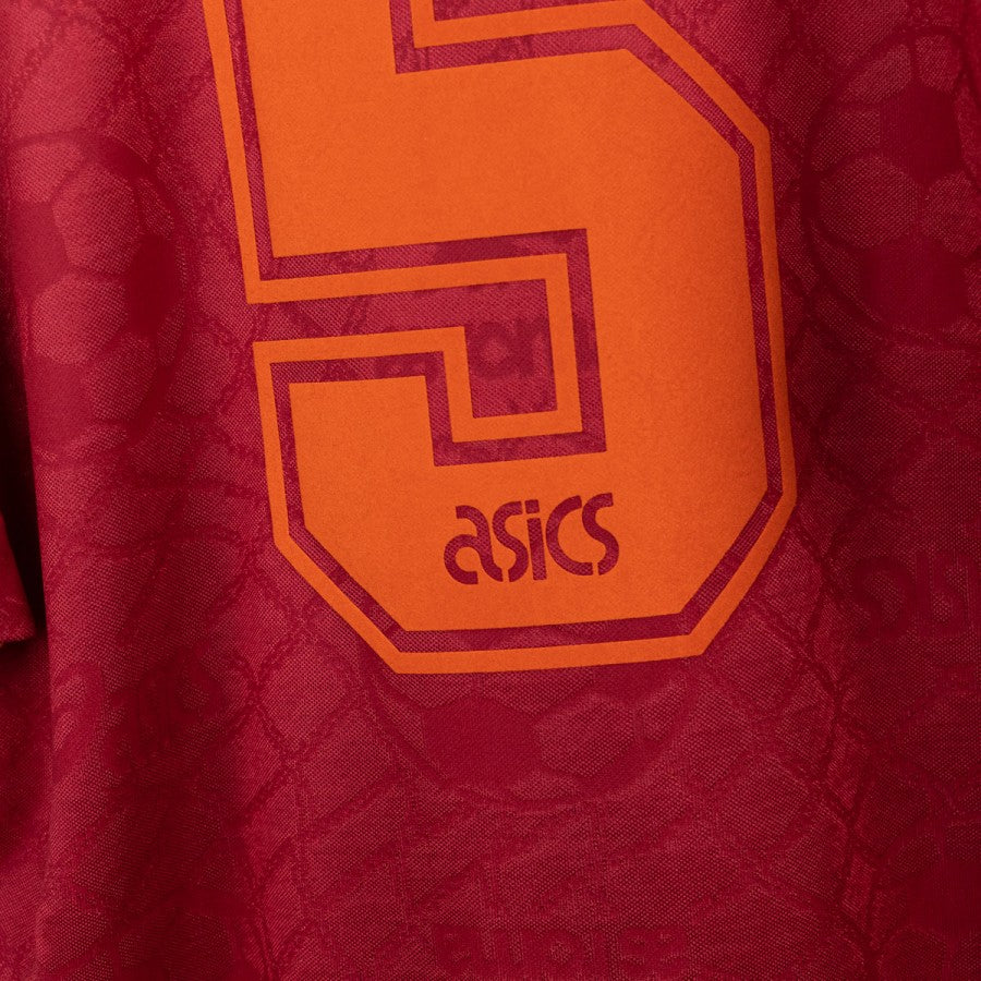 maglia Home roma asics Aldair 5 1995/1996 by ASICS - Home (7)