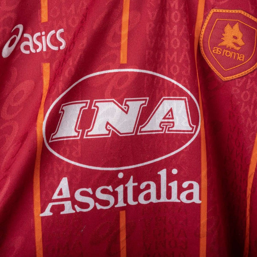 Maglia Home Roma Asics Aldair 6 1996/1997 by ASICS - Home (13)