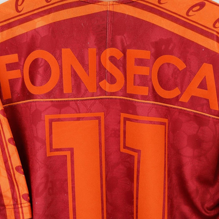 Maglia Home Roma Asics Fonseca 11 1995/1996 by ASICS - Home (18)