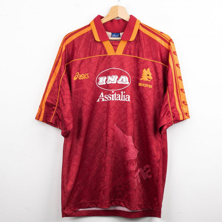 Maglia Home Roma Asics Giannini 10 1995/1996 by ASICS - Home (2)