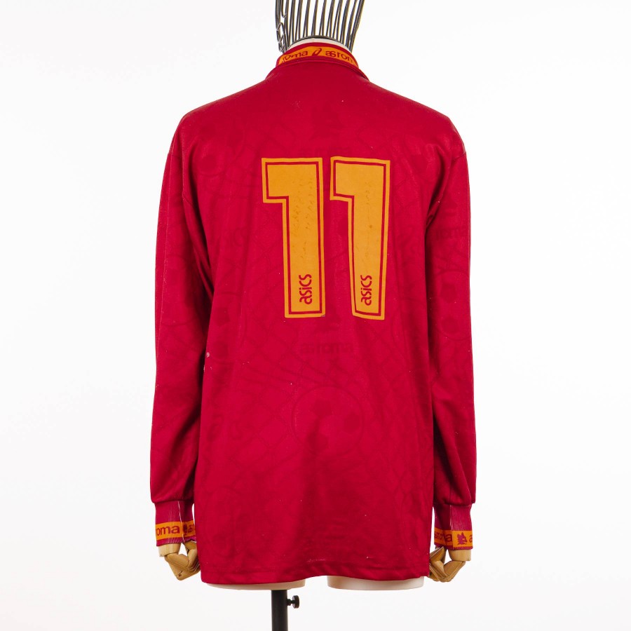 Maglia home Roma Asics n°11 1994/1995 by ASICS - Home