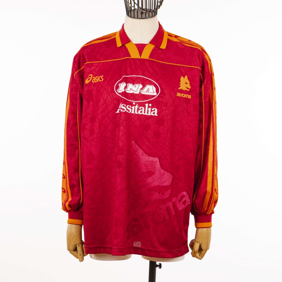 Maglia home Roma Asics Petruzzi 4 1995/1996 by ASICS - Home (2)