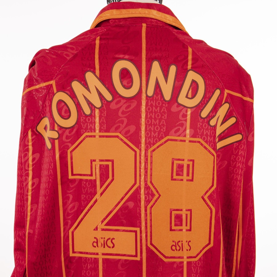 Maglia home Roma Asics Romondini 28 1996/1997 by ASICS - Home (8)