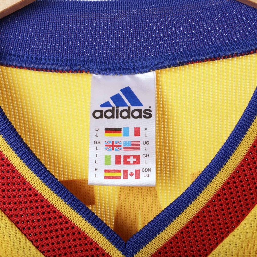 maglia home romania adidas 1998 lacatus 7 by ASICS - Home (8)