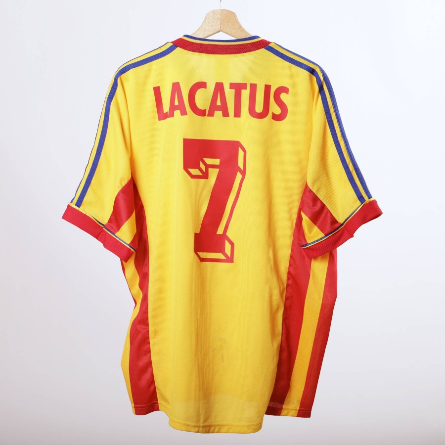 maglia home romania adidas 1998 lacatus 7 by ASICS - Home