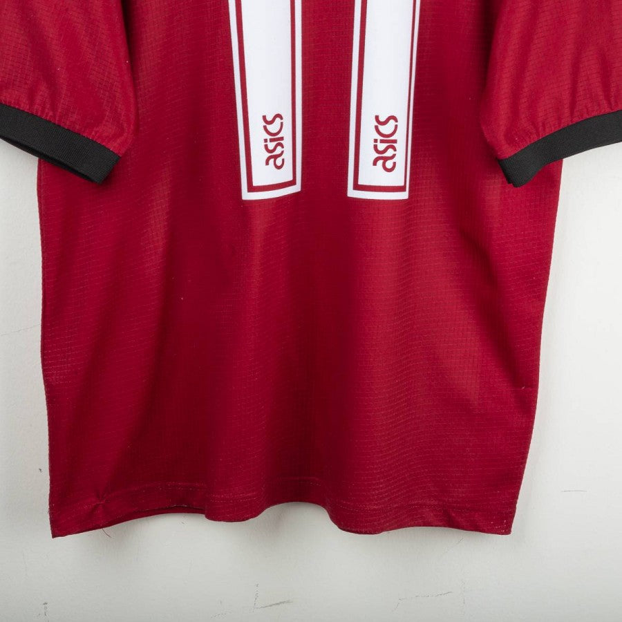 Maglia Home Salernitana Asics Di Vaio 11 1997/1998 by ASICS - Home (8)