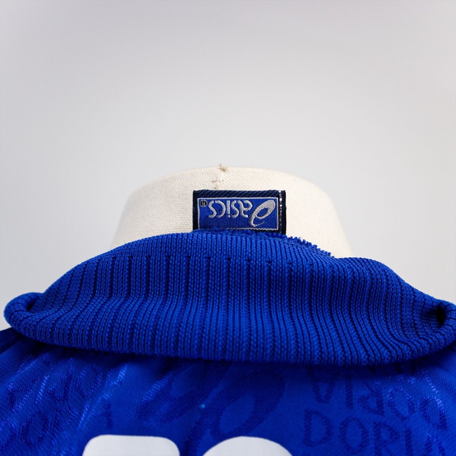 MAGLIA HOME SAMPDORIA ASICS 1996/1997 ML 4 FRANCESCHETTI by ASICS - Serie A (6)