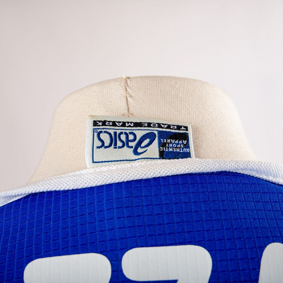 Maglia home Sampdoria Asics 2002/2003 Bazzani 9 by ASICS - Home (6)