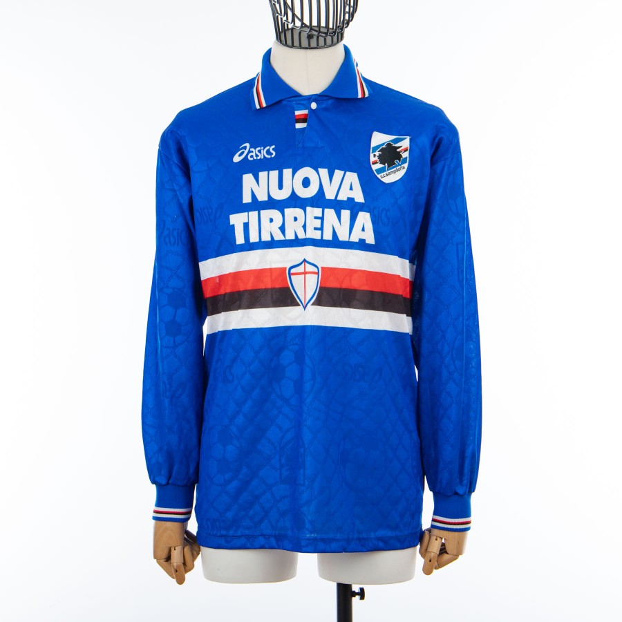 Maglia Home Sampdoria Asics 9 1995/1996 by ASICS - Home (2)