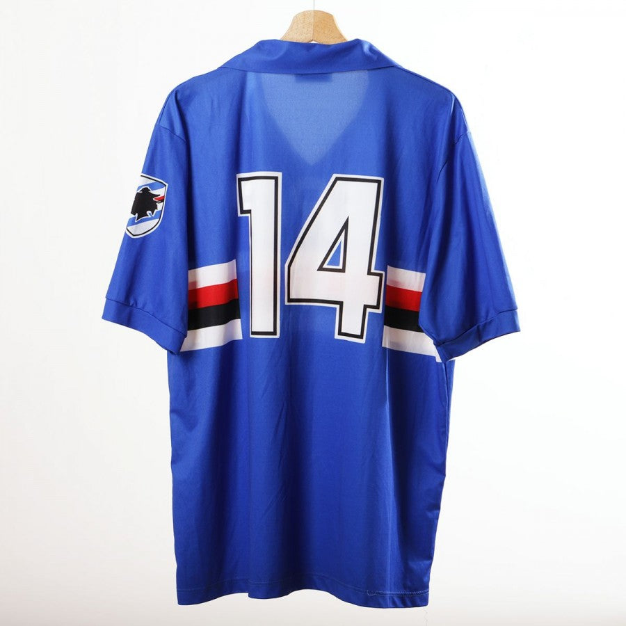 maglia home sampdoria N14 1991/1992 by ASICS - Home (2)