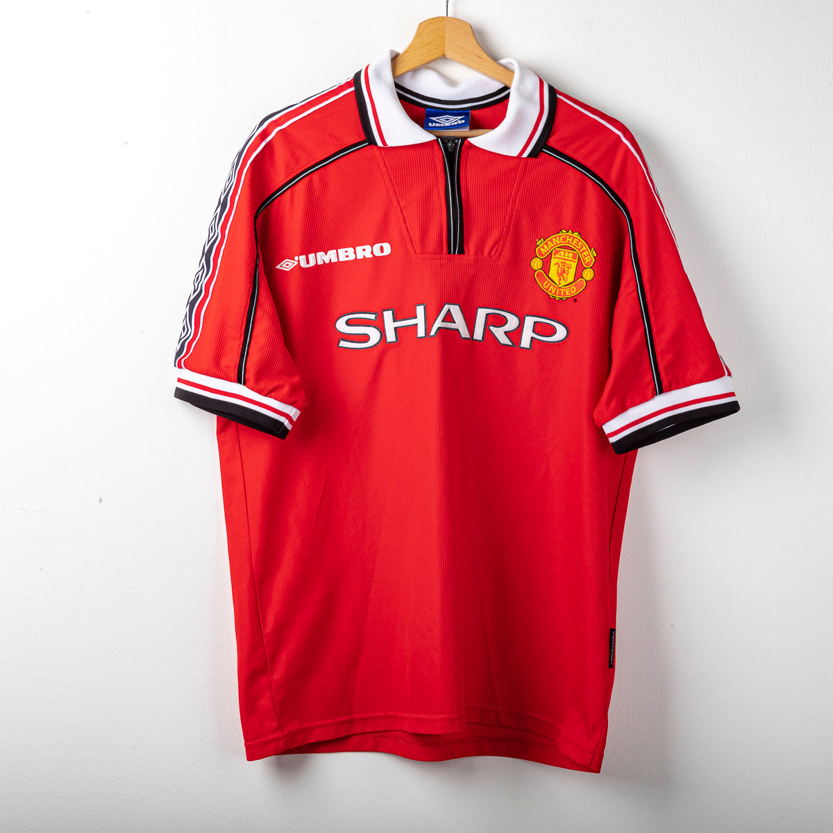 Maglia Manchester United Home Umbro Beckham 7 1999/2000