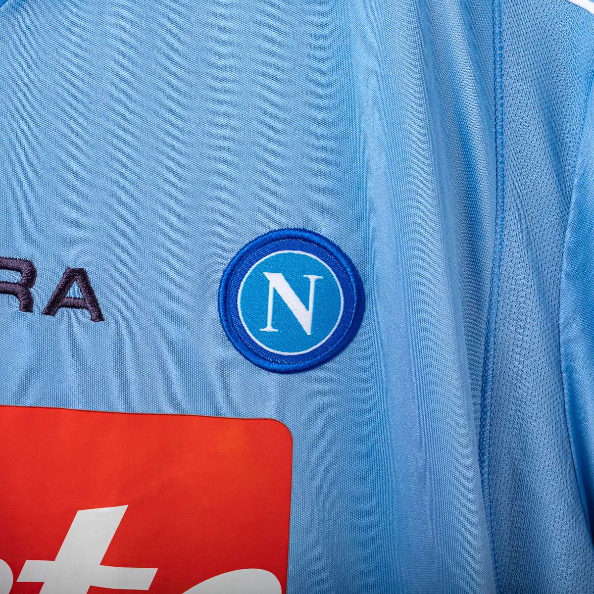 Maglia Home Ssc Napoli Diadora Lavezzi 7 ml 2008/2009
